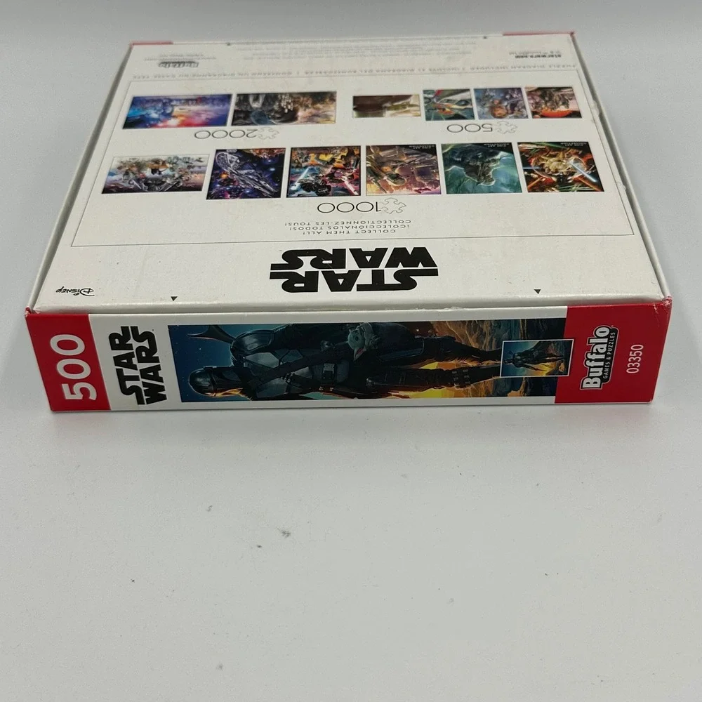 Star Wars The Mandalorian 500 Piece Jigsaw Puzzle Buffalo Games‎ Disney